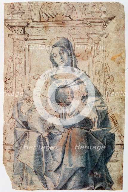 'The Virgin And Child', c1470-1523. Artist: Bartolomeo Montagna