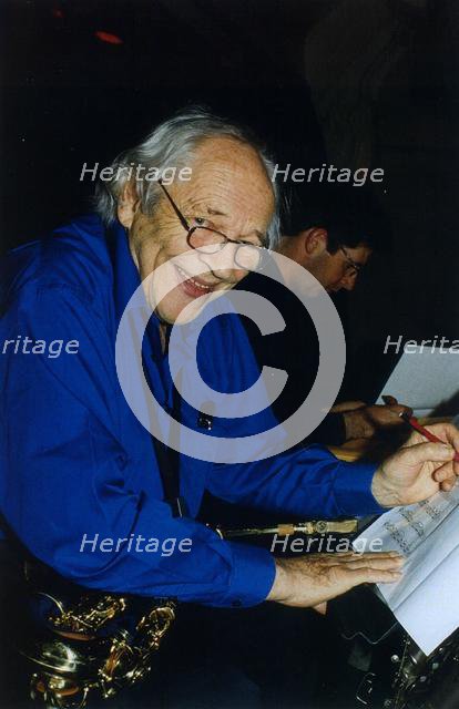 John Dankworth, Norwich, July 2007. Creator: Brian Foskett.