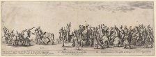 Master of His Excellency's Stables and Twenty Servants, 1633. Creator: Stefano della Bella.
