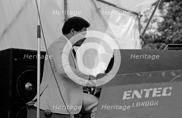 McCoy Tyner, Capital Jazz, Knebworth, Hertfordshire, July, 1981.   Artist: Brian O'Connor.