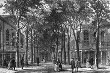 Marylebone Gardens, London, 1780 (1891).Artist: J Greenaway