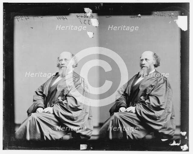 Judge Stephen Field, 1865-1880. Creator: Unknown.