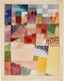 Motif from Hamammet, 1914. Creator: Klee, Paul (1879-1940).
