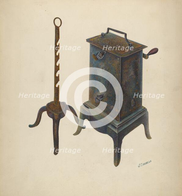 Clock Jack, c. 1941. Creator: Joseph Cannella.