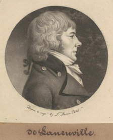 de Laneuville, 1800. Creator: Charles Balthazar Julien Févret de Saint-Mémin.