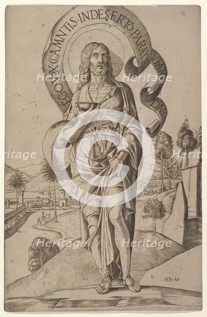 Saint John the Baptist, 1500-1506. Creator: Girolamo Mocetto.