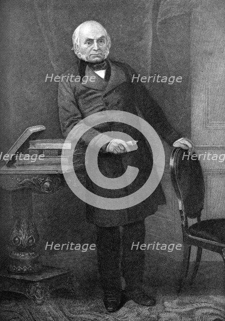 John Quincy Adams (1767-1848), sixth president of the United States, 19th century (1908). Artist: Unknown