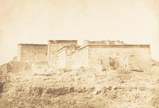 Ensemble du Temple d'Isis à Philae - Vue prise au Nord, April 1850. Creator: Maxime du Camp.