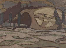 Landscape, 1915. Creator: Joel Pettersson.