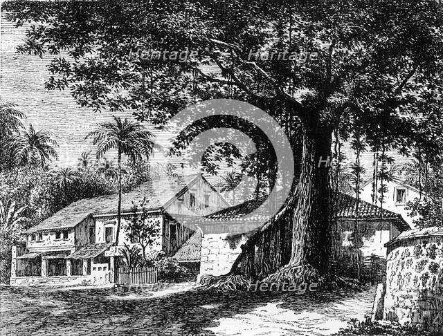 'View of a Street in Mazago, Bombay', c1891. Creator: James Grant.