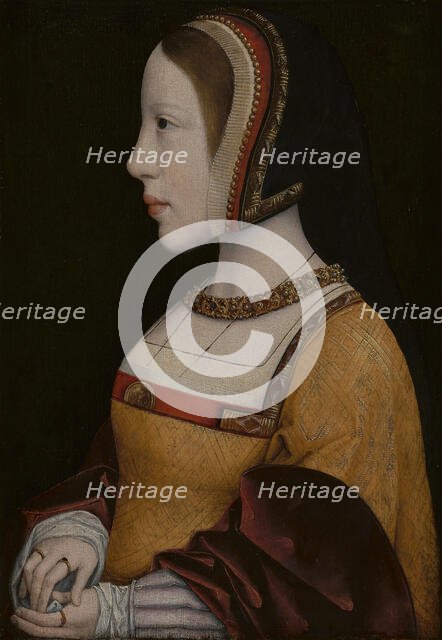 Portrait of Isabella of Austria (1501-1526), Queen of Denmark, ca 1515. Creator: Anonymous.