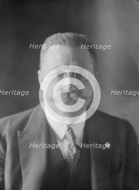 Lago, Mario Rodi, Governor, portrait photograph, 1929 Creator: Arnold Genthe.