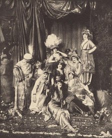 A ball of the Arabian Nights (Persian Fete) at the countess Clémentine Félicité de..., May 19, 1912. Creator: Anonymous.