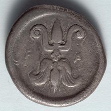 Stater: Fulmen (reverse), 471-421 BC. Creator: Unknown.
