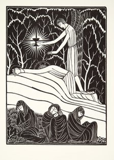 The Agony in the Garden, 1926, (wood engraving).