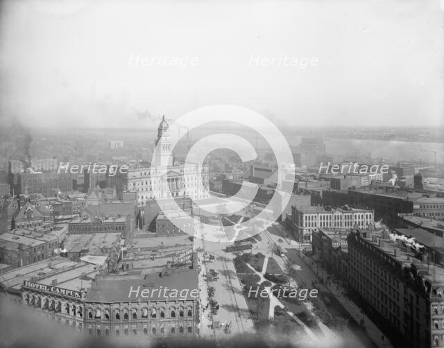 East from Majestic Building, Detroit, Mich., between 1902 and 1910. Creator: Unknown.