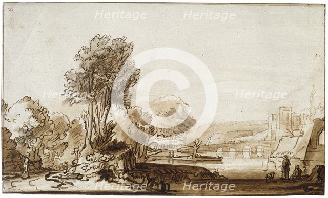 'A Doorway to the Castle', 17th century.  Artist: Abraham Furnerius