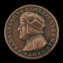 Bernardino Francesconi of Siena [obverse], c. 1520. Creator: Unknown.