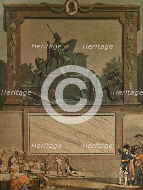 'Almanach National', 1791, (1913). Artist: Philibert Louis Debucourt.