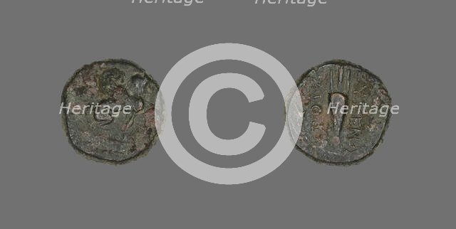 Coin Depicting a Sphinx, about 84 BCE. Creator: Unknown.