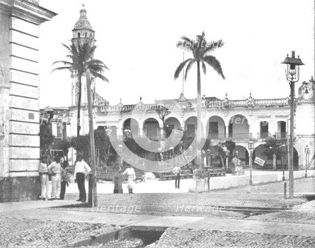 Governor's Palace, Vera Cruz, Mexico, c1900.  Creator: Unknown.