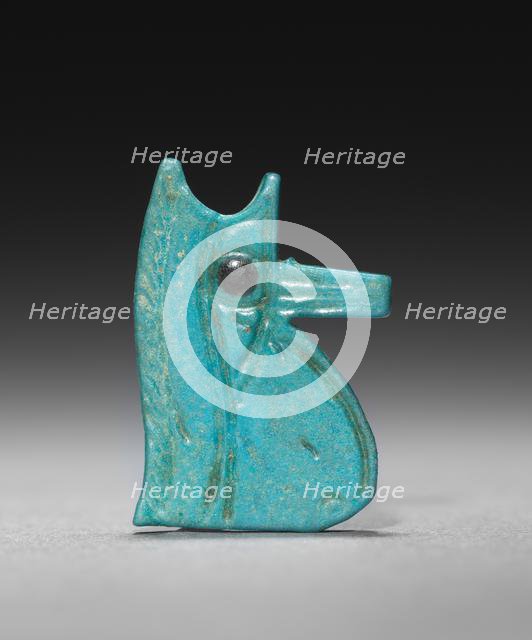 Eye of Horus Amulet, 945-715 BC. Creator: Unknown.