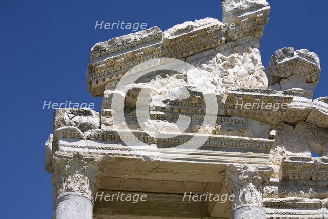 The Tetrapylon at Aphrodisias, Turkey. Artist: Samuel Magal