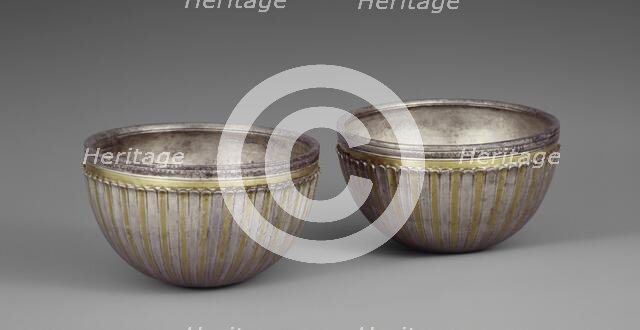 One Fluted Bowl, 175-75 BC. Creator: Unknown.