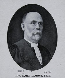 Rev. James Lamont. Creator: Unknown.