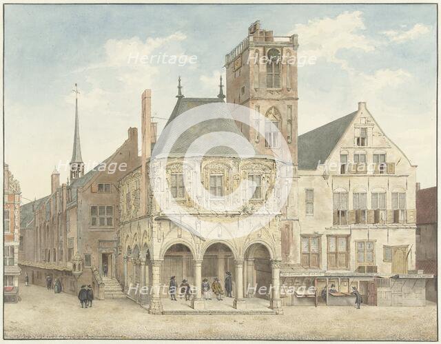 The old town hall in Amsterdam, 1791. Creator: Jacobus Buys.
