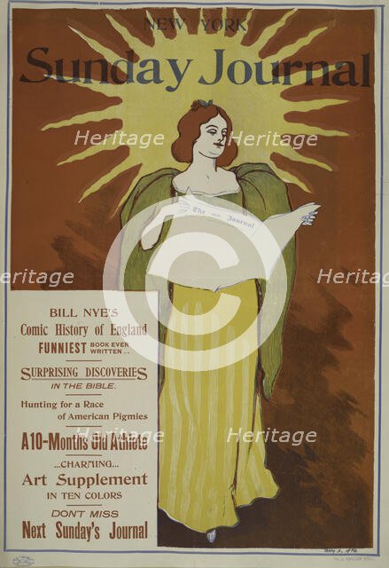 New York Sunday journal. May 3, 1896, c1893 - 1897. Creator: Unknown.