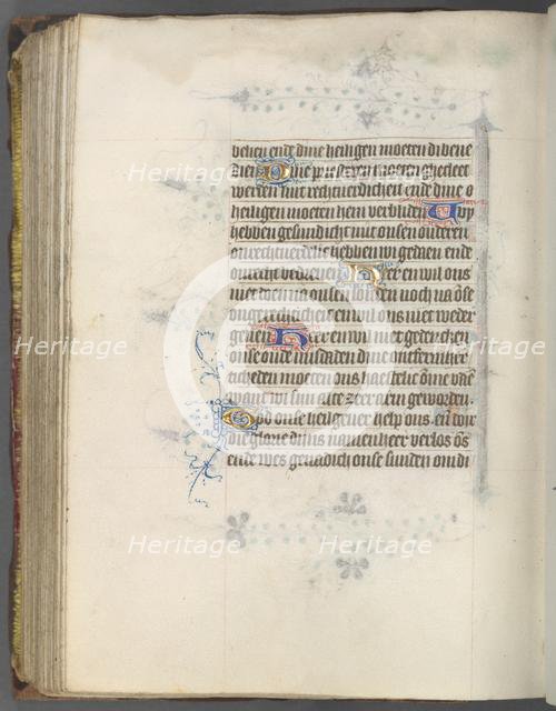 Book of Hours (Use of Utrecht): fol. 174v, Text, c. 1460-1465. Creator: Master of Gijsbrecht van Brederode (Netherlandish); Master of the Boston City of God (Netherlandish).