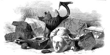 Antiquities found near Head-Quarters, before Sebastopol, 1856.  Creator: Edward Alfred Goodall.