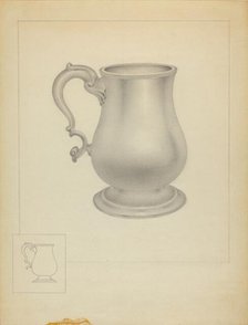 Silver Mug, c. 1936. Creator: Isidore Steinberg.