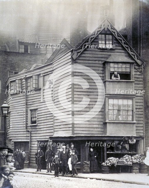 Bartholomew Close, City of London, c1870. Artist: Anon