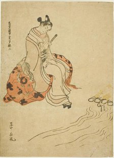 Young Man Seated on an Ox, 1765. Creator: Shichu.