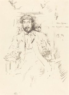 John Grove, 1895. Creator: James Abbott McNeill Whistler.