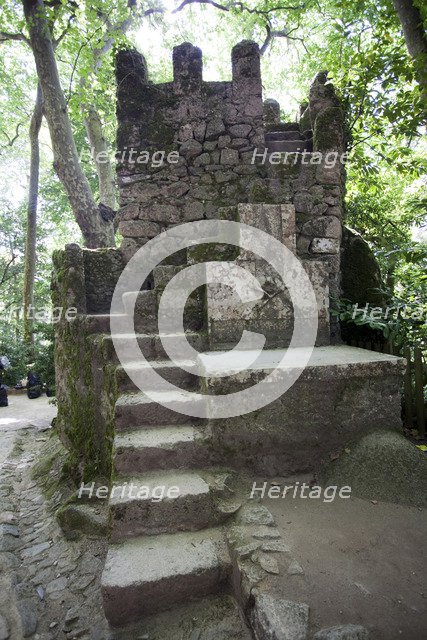 A memorial in the Castelo dos Mouros, Sintra, Portugal, 2009. Artist: Samuel Magal