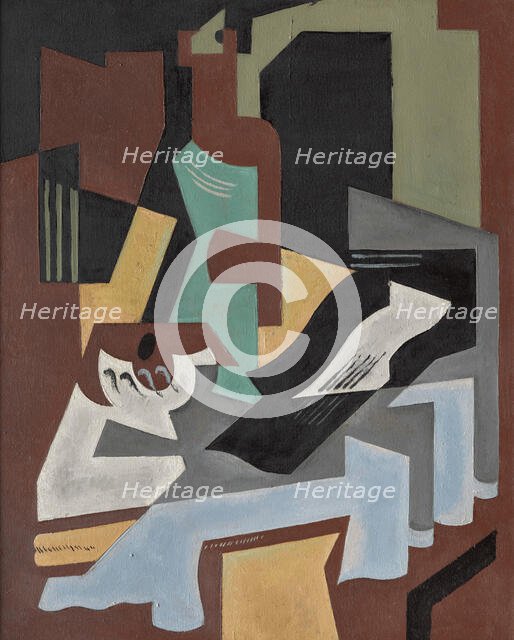 Musical composition, c1918. Creator: Blanchard, María (1881-1932).