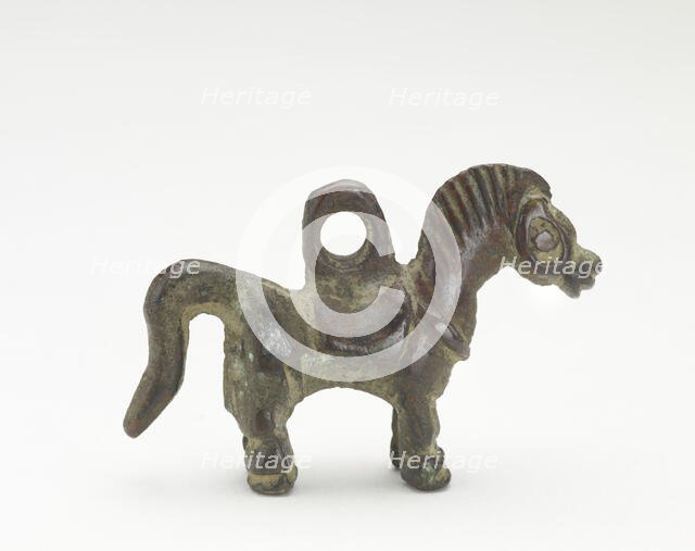 Ornament in the form of a horse, Period of Division, 220-589. Creator: Unknown.