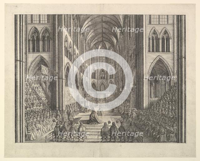 Coronation Procession of Charles II, 1662. Creator: Wenceslaus Hollar.