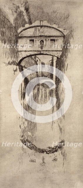 Ponto Sospiri, 1881. Creator: Otto Henry Bacher.