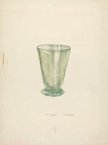Toddy Glass, 1935/1942. Creator: Minnetta Good.