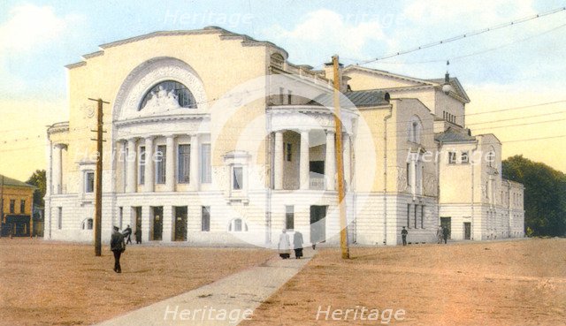 The Volkov Theatre, Yaroslavl, Russia, 1880s-1890s. Artist: Unknown