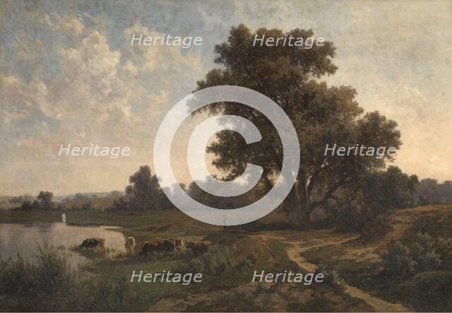 The Heath near Oosterbeek, Gueldre, 1885. Creator: Euphrosine Beernaerts.