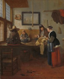 The Tailor’s Workshop, 1661-1662. Creator: Gerritsz Quiringh van Brekelenkam.