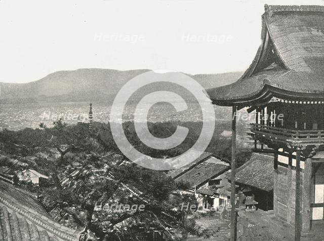 View from the hills, Kyoto, Japan, 1895. Creator: Unknown.