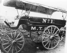 Breakfast Creek Horse Tram, c1880s. Creator: Unknown.