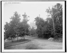 A Driveway, Lake Mohonk House, N.Y., (1902?). Creator: Unknown.