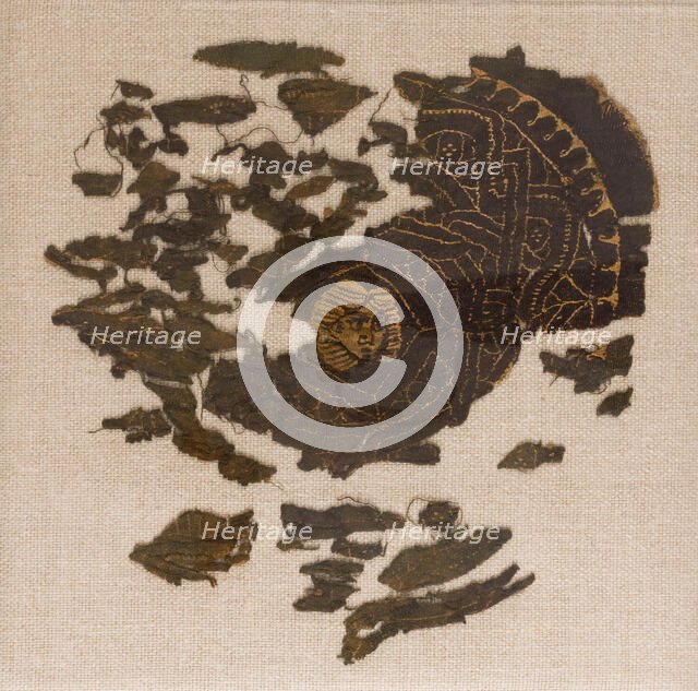 Roundel, Coptic, 4th century. Creator: Unknown.